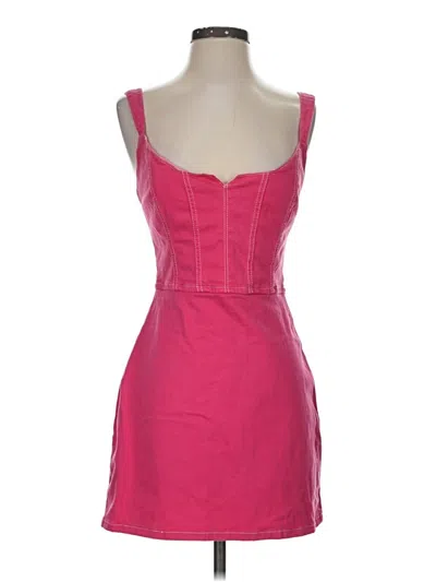 Pre-owned Reformation Jeans Cocktail Dress In Pink