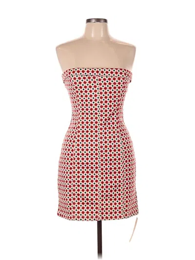 Pre-owned Reformation Jeans Cocktail Dress In Red