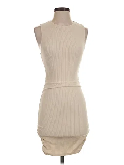 Pre-owned Reformation Jeans Cocktail Dress In Tan