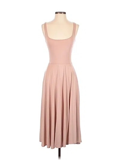 Pre-owned Reformation Jeans Cocktail Dress In Tan