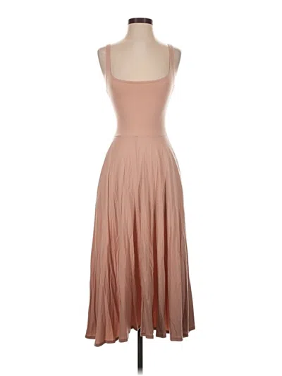 Pre-owned Reformation Jeans Cocktail Dress In Tan