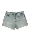 Reformation Jeans Denim Shorts In Blue