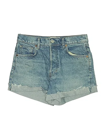 Pre-owned Reformation Jeans Denim Shorts In Blue