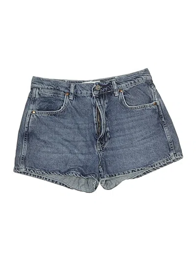 Pre-owned Reformation Jeans Denim Shorts In Blue