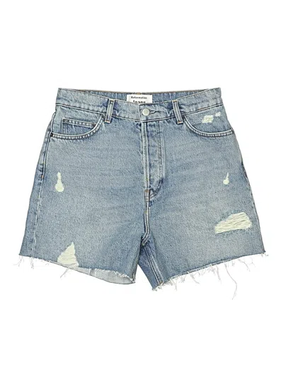 Pre-owned Reformation Jeans Denim Shorts In Blue