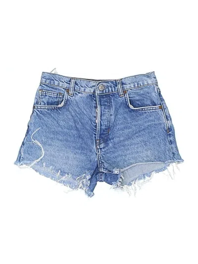 Pre-owned Reformation Jeans Denim Shorts In Blue
