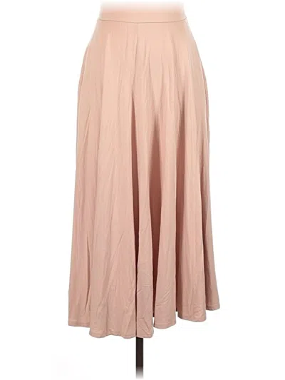 Pre-owned Reformation Jeans Formal Skirt In Tan