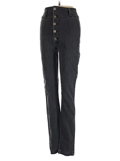Pre-owned Reformation Jeans Jeans In Black