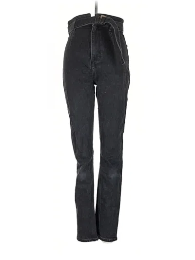 Pre-owned Reformation Jeans Jeans In Black