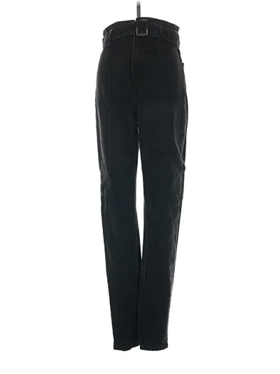 Pre-owned Reformation Jeans Jeans In Black
