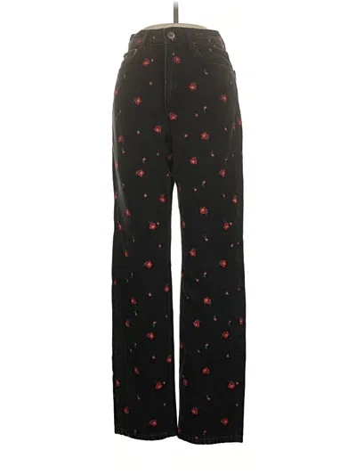 Pre-owned Reformation Jeans Jeans In Black