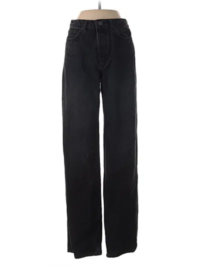 Pre-owned Reformation Jeans Jeans In Black