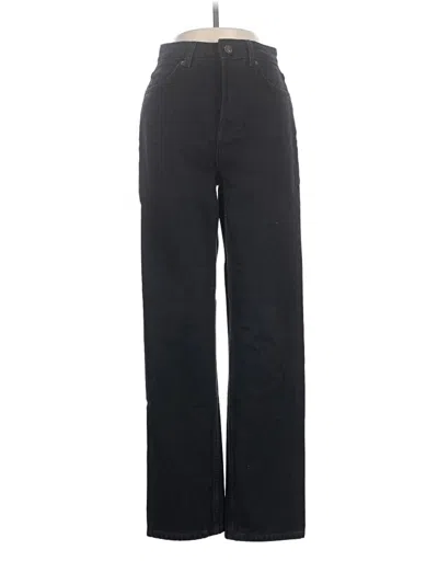 Pre-owned Reformation Jeans Jeans In Black