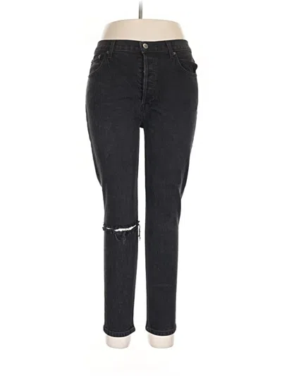 Pre-owned Reformation Jeans Jeans In Black