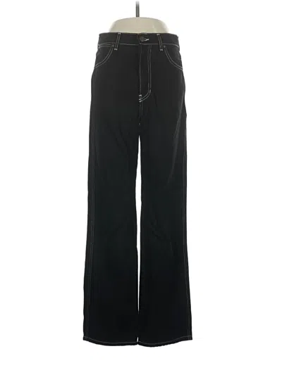 Pre-owned Reformation Jeans Jeans In Black