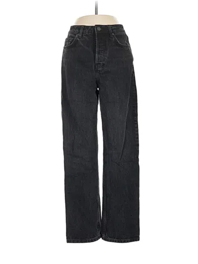 Pre-owned Reformation Jeans Jeans In Black