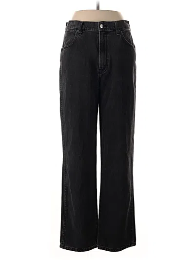 Pre-owned Reformation Jeans Jeans In Black