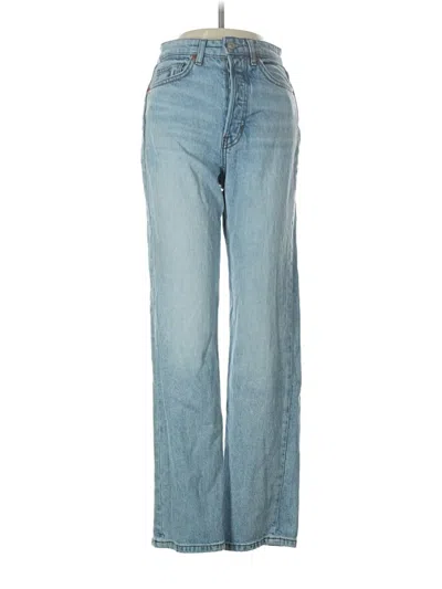Pre-owned Reformation Jeans Jeans In Blue