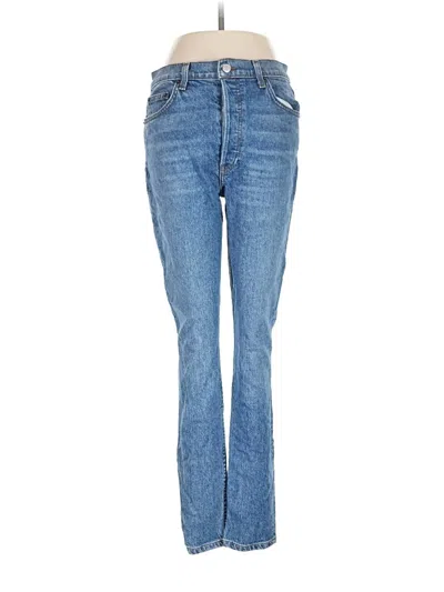 Pre-owned Reformation Jeans Jeans In Blue