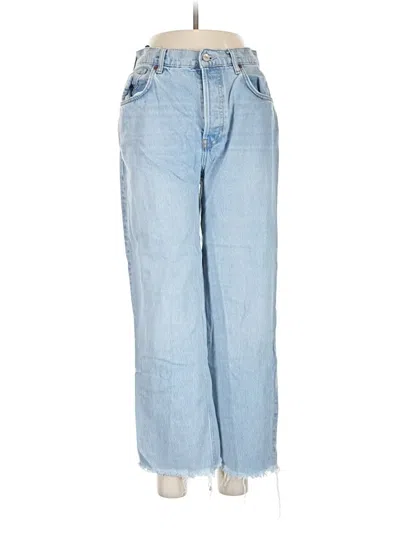 Pre-owned Reformation Jeans Jeans In Blue