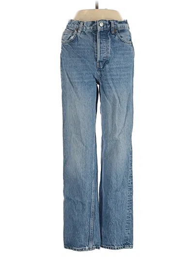 Pre-owned Reformation Jeans Jeans In Blue