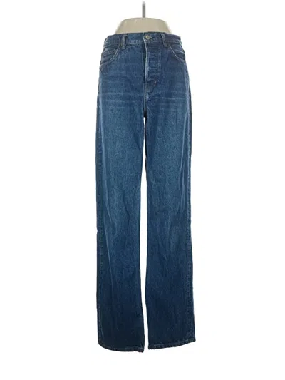 Pre-owned Reformation Jeans Jeans In Blue