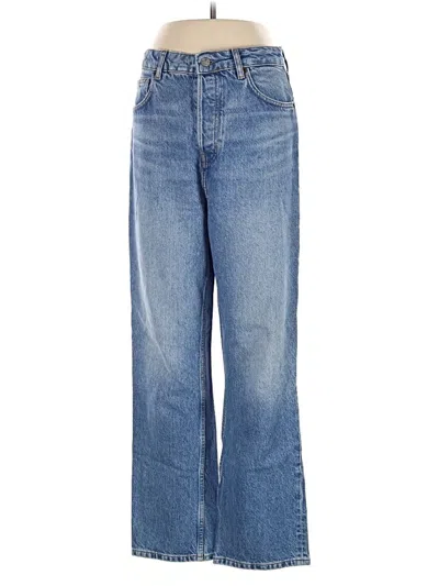 Pre-owned Reformation Jeans Jeans In Blue