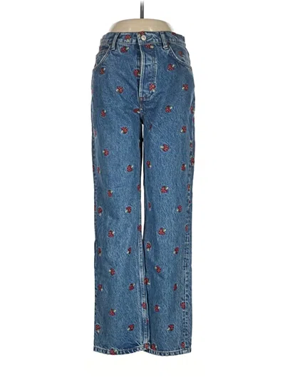 Pre-owned Reformation Jeans Jeans In Blue
