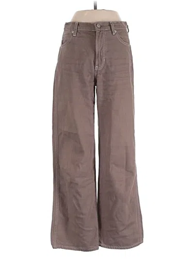 Pre-owned Reformation Jeans Jeans In Brown