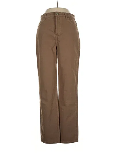 Pre-owned Reformation Jeans Jeans In Brown