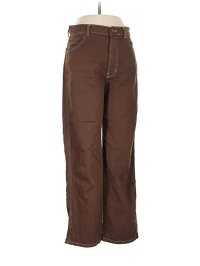 Pre-owned Reformation Jeans Jeans In Brown