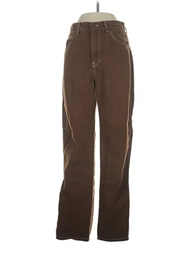 Pre-owned Reformation Jeans Jeans In Brown