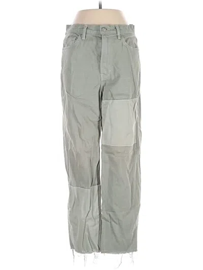 Pre-owned Reformation Jeans Jeans In Green