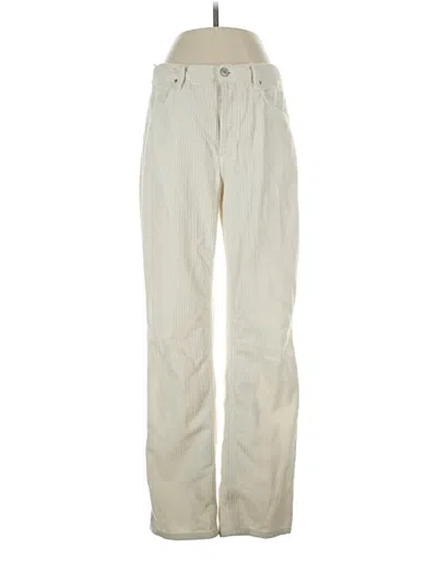 Pre-owned Reformation Jeans Jeans In Ivory