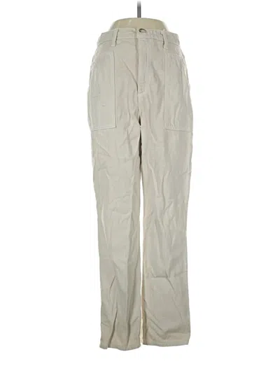 Pre-owned Reformation Jeans Jeans In Ivory
