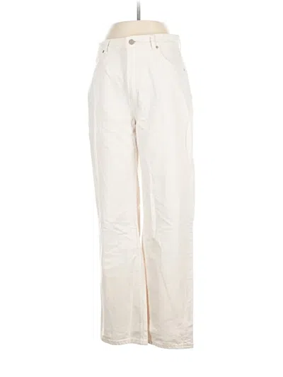 Pre-owned Reformation Jeans Jeans In White
