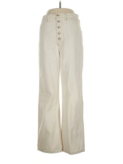 Pre-owned Reformation Jeans Jeans In White