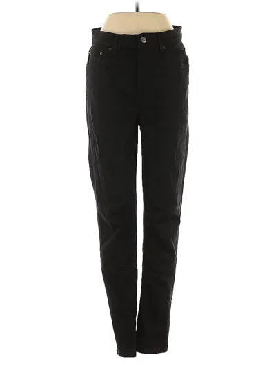 Pre-owned Reformation Jeans Jeggings In Black