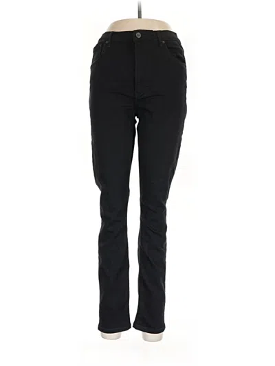 Pre-owned Reformation Jeans Jeggings In Black