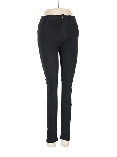 Pre-owned Reformation Jeans Jeggings In Black