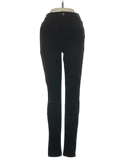 Pre-owned Reformation Jeans Jeggings In Black