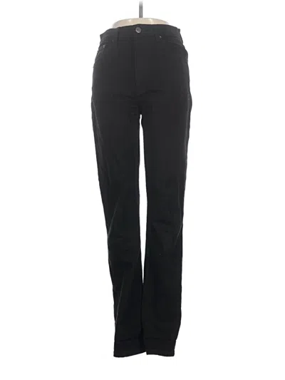 Pre-owned Reformation Jeans Jeggings In Black