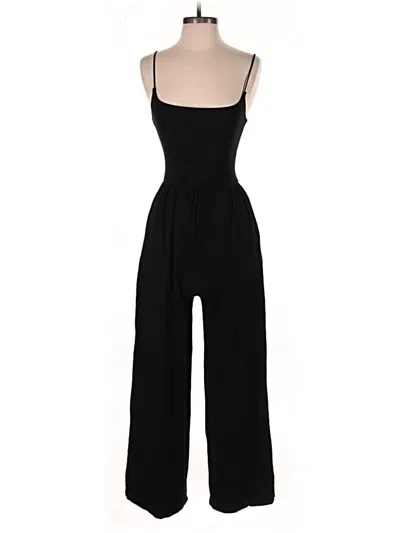 Pre-owned Reformation Jeans Jumpsuit In Black