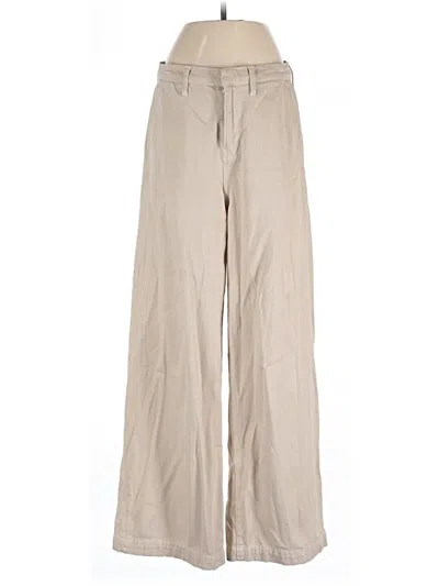Pre-owned Reformation Jeans Khakis In Tan