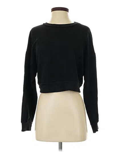 Pre-owned Reformation Jeans Long Sleeve T-shirt In Black