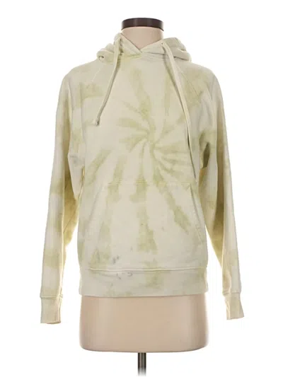 Pre-owned Reformation Jeans Pullover Hoodie In Green