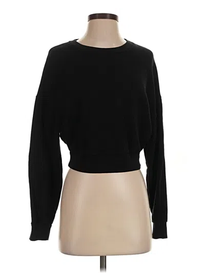 Pre-owned Reformation Jeans Pullover Sweater In Black