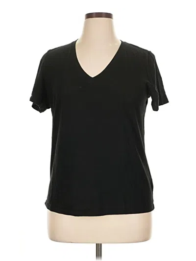 Pre-owned Reformation Jeans Short Sleeve T-shirt In Black