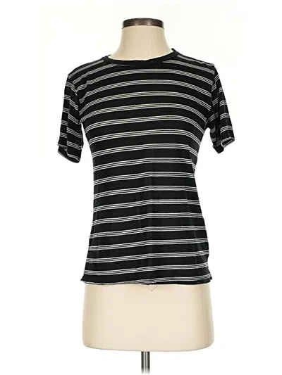 Pre-owned Reformation Jeans Short Sleeve T-shirt In Black