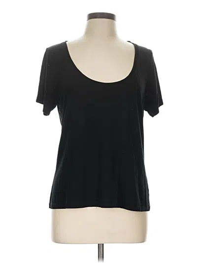 Pre-owned Reformation Jeans Short Sleeve T-shirt In Black